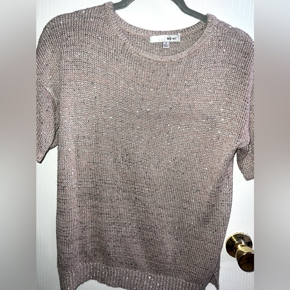 Sparkly knitted shirt